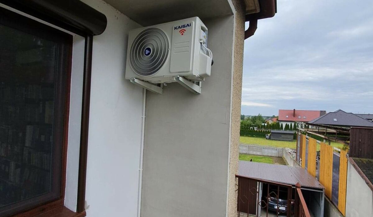 Montaż klimatyzacji - jednostka zewnętrzna - Jarocin